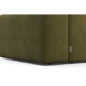 Karen højrevendt chaiselong sofa i velour 250 x 185 cm - Mørkebrun