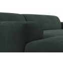 Karen venstrevendt chaiselong sofa i velour 250 x 185 cm - Navyblå