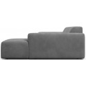 Karen højrevendt chaiselong sofa i velour 250 x 185 cm - Mint