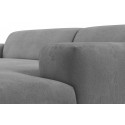 Karen højrevendt chaiselong sofa i velour 250 x 185 cm - Mint