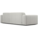 Karen venstrevendt chaiselong sofa i polyester 250 x 185 cm - Creme