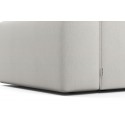 Karen venstrevendt chaiselong sofa i polyester 250 x 185 cm - Creme