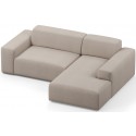 Karen højrevendt chaiselong sofa i polyester 250 x 185 cm - Creme