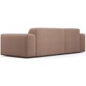 Karen venstrevendt chaiselong sofa i polyester 250 x 185 cm - Beige