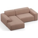 Karen venstrevendt chaiselong sofa i polyester 250 x 185 cm - Beige