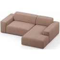 Karen højrevendt chaiselong sofa i polyester 250 x 185 cm - Beige