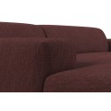 Karen venstrevendt chaiselong sofa i polyester 250 x 185 cm - Beige