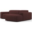 Karen højrevendt chaiselong sofa i polyester 250 x 185 cm - Beige