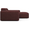 Karen højrevendt chaiselong sofa i polyester 250 x 185 cm - Beige