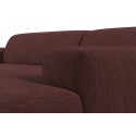 Karen højrevendt chaiselong sofa i polyester 250 x 185 cm - Beige