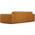 Karen venstrevendt chaiselong sofa i polyester 250 x 185 cm - Bordeaux