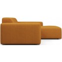Karen højrevendt chaiselong sofa i polyester 250 x 185 cm - Bordeaux