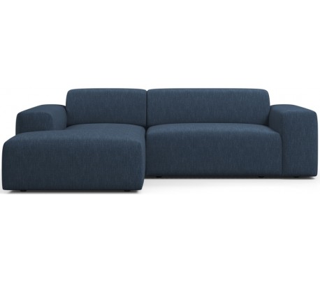 Karen venstrevendt chaiselong sofa i polyester 250 x 185 cm - Sennep
