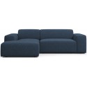 Karen venstrevendt chaiselong sofa i polyester 250 x 185 cm - Sennep