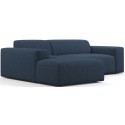 Karen venstrevendt chaiselong sofa i polyester 250 x 185 cm - Sennep