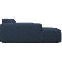 Karen venstrevendt chaiselong sofa i polyester 250 x 185 cm - Sennep