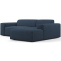 Karen højrevendt chaiselong sofa i polyester 250 x 185 cm - Sennep