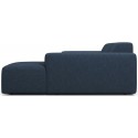 Karen højrevendt chaiselong sofa i polyester 250 x 185 cm - Sennep