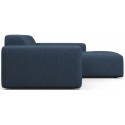 Karen højrevendt chaiselong sofa i polyester 250 x 185 cm - Sennep