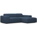 Karen højrevendt chaiselong sofa i polyester 250 x 185 cm - Sennep