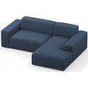 Karen højrevendt chaiselong sofa i polyester 250 x 185 cm - Sennep