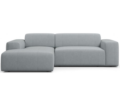 Karen venstrevendt chaiselong sofa i polyester 250 x 185 cm - Blå