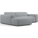 Karen venstrevendt chaiselong sofa i polyester 250 x 185 cm - Blå