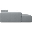 Karen venstrevendt chaiselong sofa i polyester 250 x 185 cm - Blå
