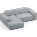Karen venstrevendt chaiselong sofa i polyester 250 x 185 cm - Blå