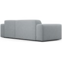 Karen højrevendt chaiselong sofa i polyester 250 x 185 cm - Blå