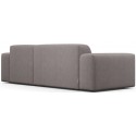 Karen højrevendt chaiselong sofa i polyester 250 x 185 cm - Lysegrå