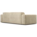 Karen venstrevendt chaiselong sofa i corduroy 250 x 185 cm - Creme
