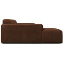 Karen venstrevendt chaiselong sofa i corduroy 250 x 185 cm - Creme