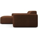 Karen venstrevendt chaiselong sofa i corduroy 250 x 185 cm - Creme