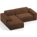 Karen venstrevendt chaiselong sofa i corduroy 250 x 185 cm - Creme