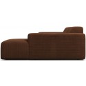 Karen højrevendt chaiselong sofa i corduroy 250 x 185 cm - Creme