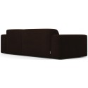 Karen højrevendt chaiselong sofa i corduroy 250 x 185 cm - Brun