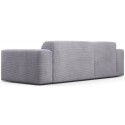 Karen venstrevendt chaiselong sofa i corduroy 250 x 185 cm - Turkis