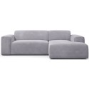 Karen højrevendt chaiselong sofa i corduroy 250 x 185 cm - Turkis