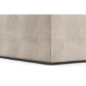 Karen venstrevendt chaiselong sofa i velour 250 x 185 cm - Beige