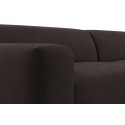 Karen Big venstrevendt chaiselong sofa i velour 260 x 250 cm - Taupe