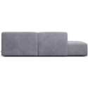 Karen Big venstrevendt chaiselong sofa i velour 260 x 250 cm - Lilac