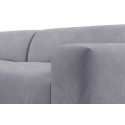 Karen Big højrevendt chaiselong sofa i velour 260 x 250 cm - Lilac