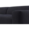 Karen Big højrevendt chaiselong sofa i velour 260 x 250 cm - Blå