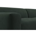 Karen Big venstrevendt chaiselong sofa i velour 260 x 250 cm - Navyblå