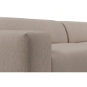 Karen Big venstrevendt chaiselong sofa i polyester 260 x 250 cm - Creme