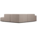 Karen Big højrevendt chaiselong sofa i polyester 260 x 250 cm - Creme