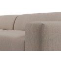 Karen Big højrevendt chaiselong sofa i polyester 260 x 250 cm - Creme