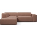 Karen Big venstrevendt chaiselong sofa i polyester 260 x 250 cm - Beige