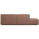 Karen Big venstrevendt chaiselong sofa i polyester 260 x 250 cm - Beige